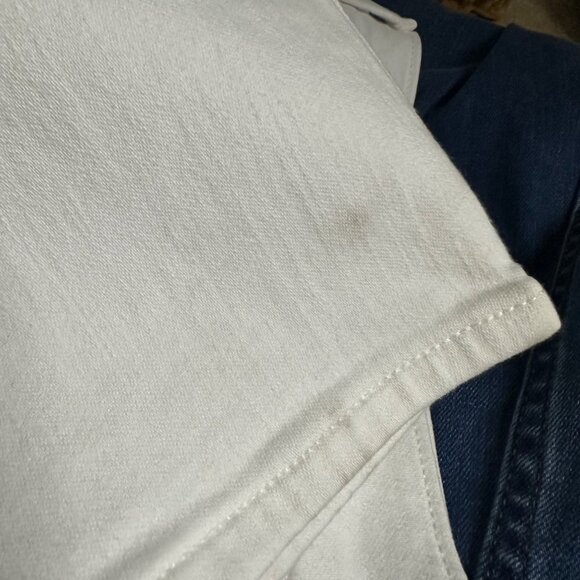 J. Crew 9" Vintage Slim-Straight Jeans White Women's Size 33 Denim Jean - Picture 8 of 8